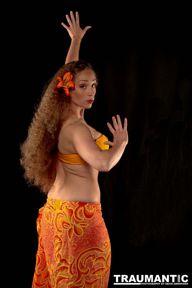 What a blast to get to shoot with a gorgeous Tahitian Dancer.  Ne-Ne was looking for shots to use to promote herself, and I got an opportunity to shoot something truly beautiful and interesting.